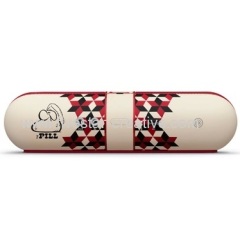 Beats X Barry MCGEE Pill 2.0 Bluetooth Speakers Limited Edition Artist Barry Mcgee Red