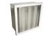 Mini Pleated 5V Bank HEPA Air Filter With One Side Flange H14