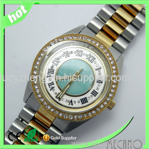 Diamond watch vogue watch stainless steel watch