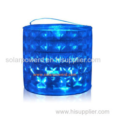 Luxury Diamond design waterproof PVC enclosure 7 Colors changing Solar Inflatable LED Lantern