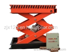 stationary scissor hydraulic lifting platform