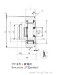 Combined Bearing For Inclined Steel Section