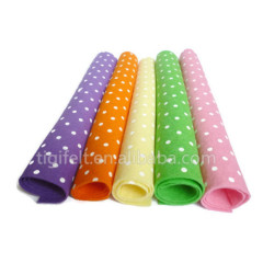 planted colorful polyester felt