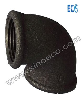 Malleable Cast Iron 90 Degree Elbows BeadedPipe Fitting