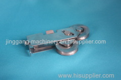 Pulley stamping parts machinery parts casting rail