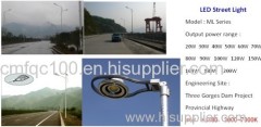 LED street lights save up to 60% than HSP