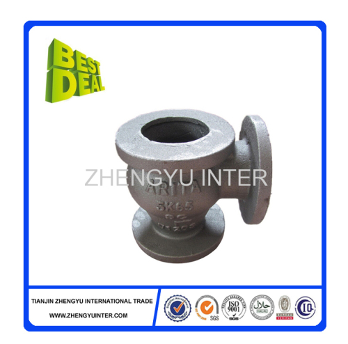 Cast precise iron valve body casting parts price