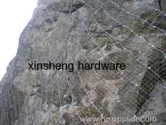 High Strengthen Stainless Steel Rockfall Netting