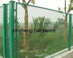 High Quality PVC Coated Expanded Wire Mesh Fence
