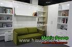 Transformable Vertical Wall Bed Space Saving Furniture With Sofa