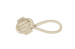 Go green for pets ECO-friendly rope toy ball with handle