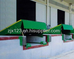 Electric dock ramp/loading dock ramp leveler