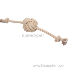 Huge jumbo natural jute-cotton Ball Rope Dog Chew Toy