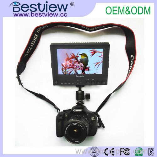 7 inch lcd camera monitor for DSLR with HDMI