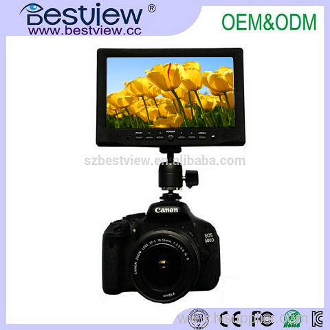 7 inch mini camera monitor for photographer (BSY708)