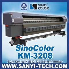 3.2m Large Format Printers With Konica KM512 Heads 720dpi