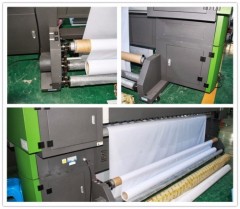 Large Format Solvent DTG Printer 3.2 Meter 4/8PCS Konica 1024 Head