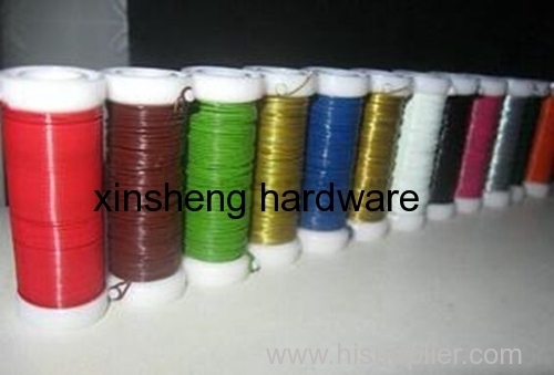 Colorful PET Coated Metal Binding Wire