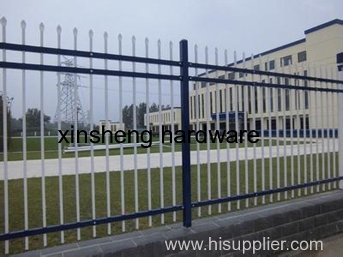 PVC Coated Zinc Steel Guardrail Fence (China manufacturer)