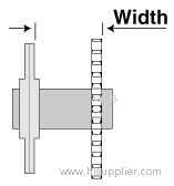 Bearing with Chain Sprocket