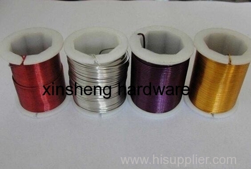 Colorful PET Powder Coating Metal Binding Wire