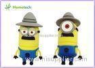 Despicable Me Rubber USB Flash Drive 2gb 4gb 8gb , Minion USB 2.0 Flash Drive