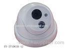 Indoor 720P IP Security Dome Camera Dual Core 32 bits DSP Low Illumination