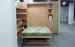 Vertical Wall Bed Double Size Space Saving Wall Bed With Bookshelf and Table