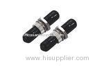 ST Type Single Mode Simplex Fiber Optic Adapters Of Panel Clip For Installation
