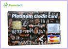 Customized Gift Plastic Credit Card USB Storage Device