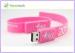 Pink Yellow Black Silicon Wristband USB Flash Drive USB Flash Momory Bracelet for Girl
