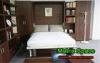 Twin Space Saving Transformable Wall Bed Bedroom Furniture With Sofa