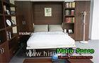 Twin Space Saving Transformable Wall Bed Bedroom Furniture With Sofa