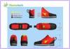 Red 4GB/ 8GB Customized USB Flash Drive Sport shoes USB Keys / Pen Drive