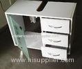 Partical Board Modern bathroom vanity sink cabinets With 3 drawers