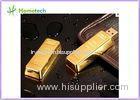High End USB 1.1 / 2.0 Metal Thumb Drives Gold Bar 2GB 4GB 8GB 16GB 32GB