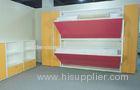 Wood Panel Bunk Wall Beds For Domitory E1 Grade Material , SGS Approved