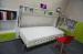 Multifunctional Single Murphy Wall Bed Customized With Study Desk