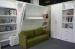 Eco-friendly Foldable Double Wall Bed Multifunctional For Study Room