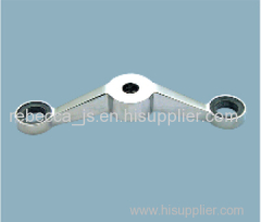 Stainless steel spider fitting (2-legs) for point-fixed glass curtain wall