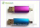 OEM Mobile Phone USB Flash Drive , Micro Dual Port USB Flash Drive OTG