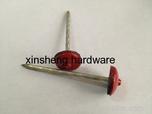 Colorful Umbrella Head Roofing Nail