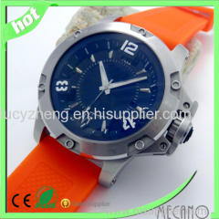 Stainless steel watch sport watch silicone watch