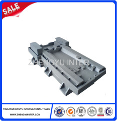 Ductile iron cast machine tool parts