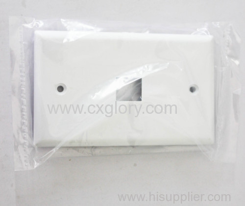 Rj11 Face Plate 1 Port 120 Type