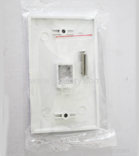 Rj11 Face Plate 1 Port 120 Type