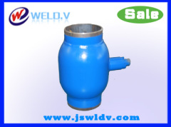 Welded ball valve with butt end DN80-DN200