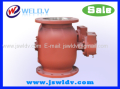 Welded ball valve with flange end DN200-DN400