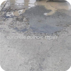 Concrete pothole repair open to traffic immediately