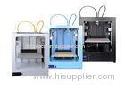 High Speed Stereolithography Rapid Prototyping 3D Printer with Two Extruders